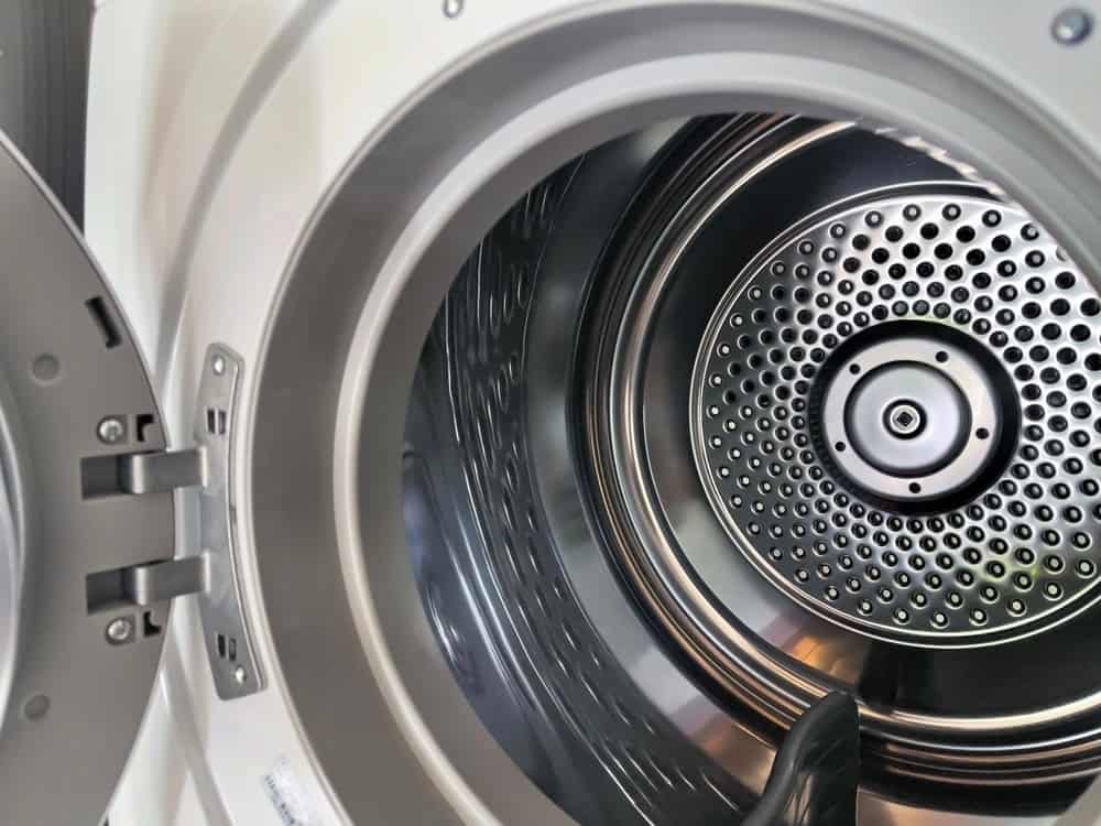 Peek inside the modern tumble dryer, where efficiency meets design.