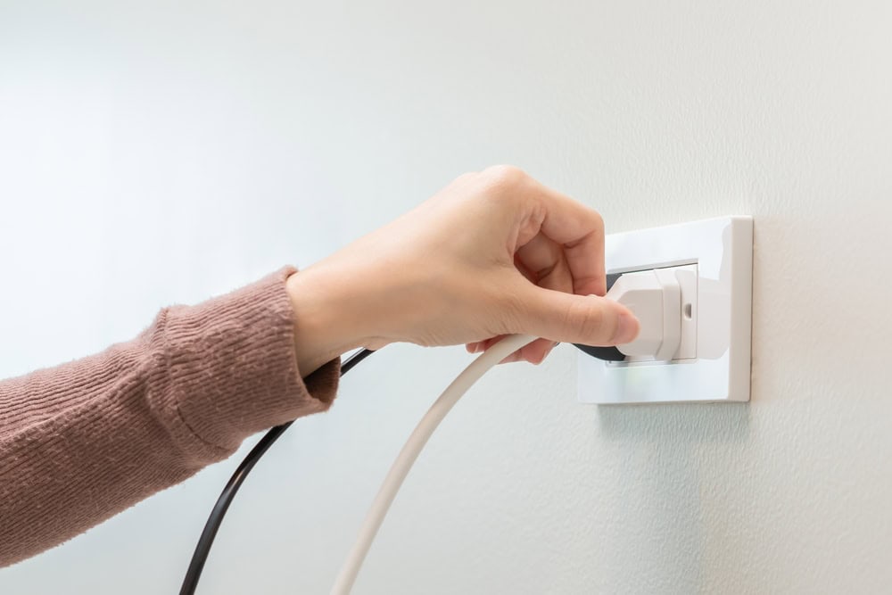 Plugging in for power, one connection at a time.