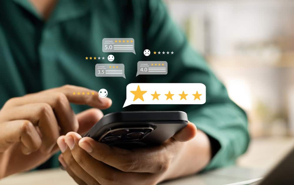 Boosting customer satisfaction with every tap - 5-star reviews on the go!