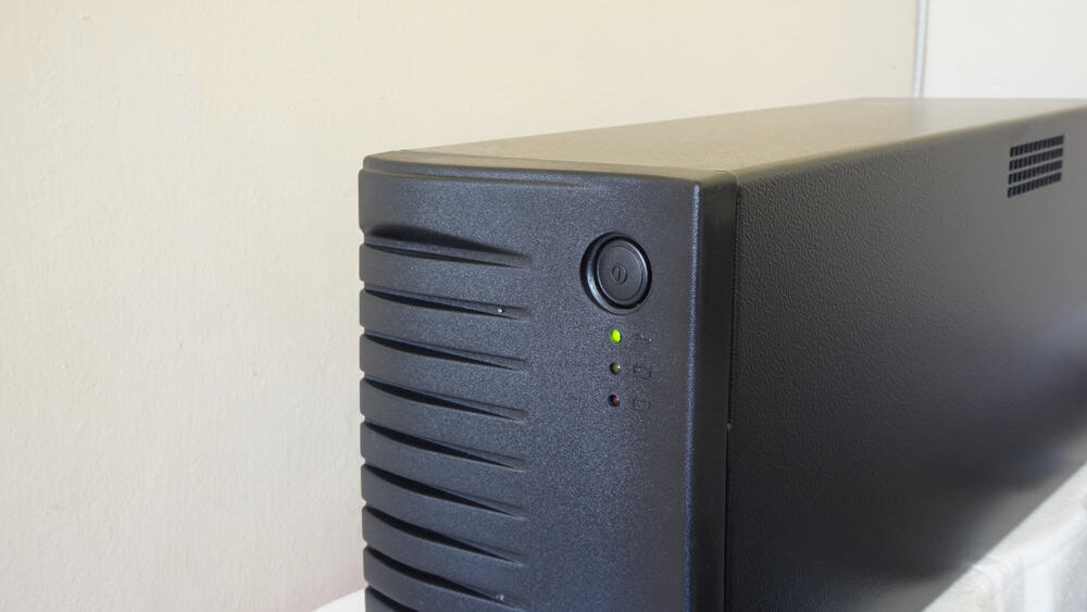 Uninterruptible power supply (UPS) keeping your devices protected and powered!