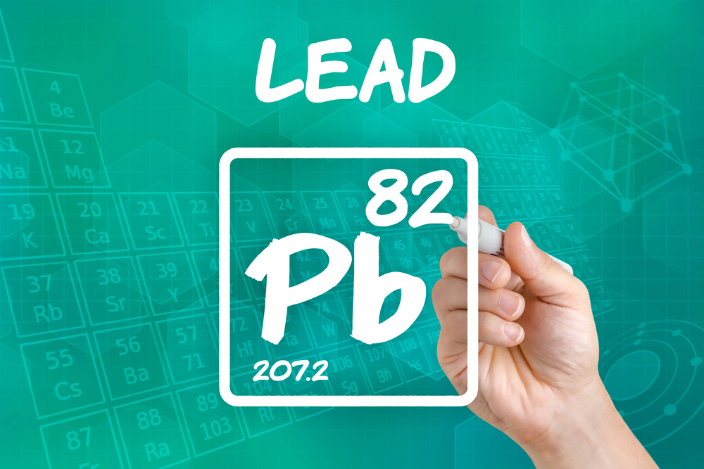 Lead: Element 82 on the periodic table.