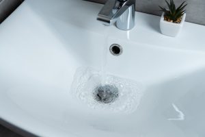 Water Flowing from Sink