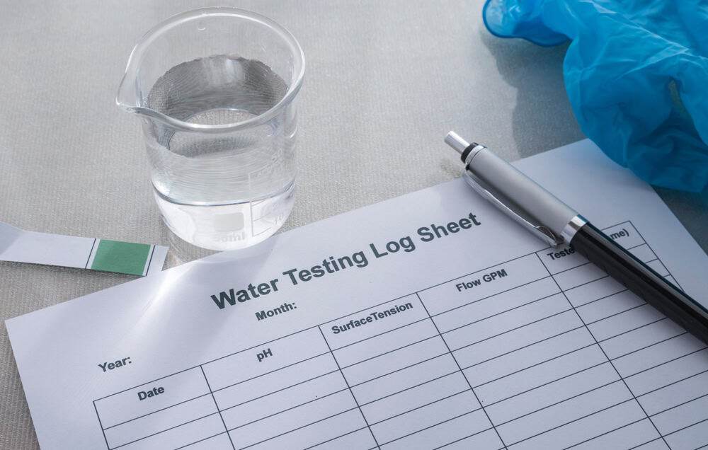 Logging water quality data with precision and care.