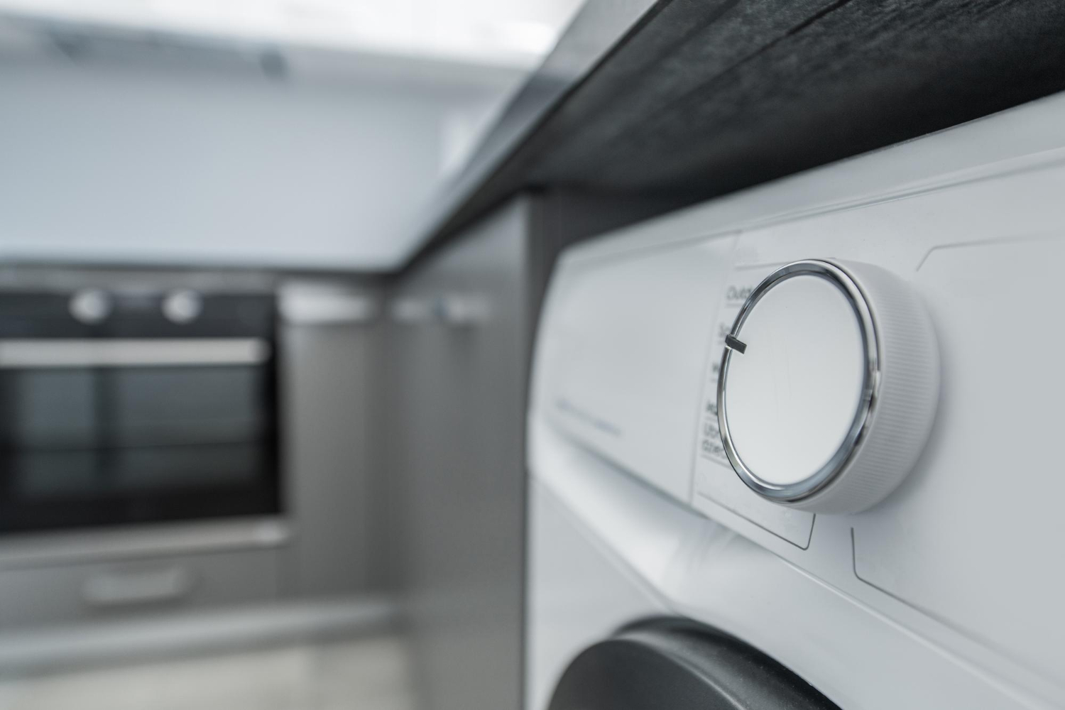 Modern energy-efficient appliances in a kitchen